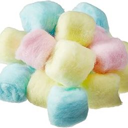 Multi purpose Multi color Skin Care Cotton Balls for Eye Face Makeup Nail Paint Remover - 50 Units - 1 Pack-image-6