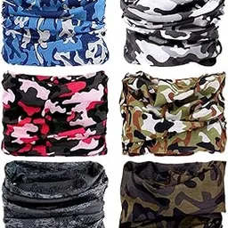 okara Men's Army Bandana Head Scarf (Camouflage, Free Size) Pack Of 6-picture-9