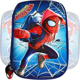 Mallexo Big Size Amazing Spiderman Pen Pencil Pouch 1PCs for Kid Stationary Items for Girls and Boys Multicolor Cartoon Pouches Avenger Theme & Cosmetic Carry Case for Women Birthday Gift for Children-image-57
