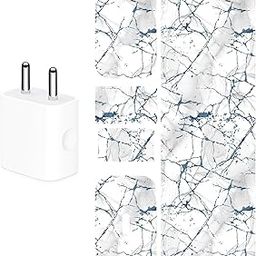 90STETHIX - Compatible for Apple Type C (20W) Charger - Charger/Adapter Skin Wrap (Style-208)-98
