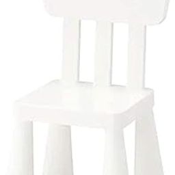 Ikea Mammut Chair (Polypropylene Plastic , White)-image-3