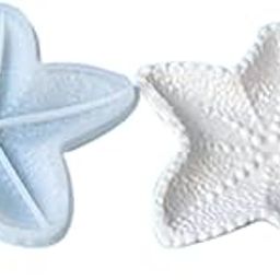 Coaster Resin Mold I Irregular Starfish Concrete Silicone Epoxy Resin Deep Casting Tray I Plate for DIY Homemade Ornament Art Crafts Jewelry Storage Box Ring Trinket Container Home Décor-picture-27