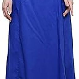 SUSHILA Girl Women's Royal Cotton Readymade Petticoat for Saree (SIZE-LARGE)COLOR-LIGHT ROYAL BLUE-image-80