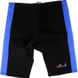 LICHTS 3mm Neoprene Canoe Kayak Surf Swim Cycling Wetsuit Shorts XXL Blue and Black-image-85