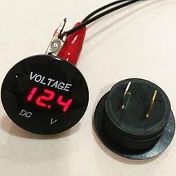 HEAVENGLOW Trade Blue LED Digital Voltage Volt Meter Display Panel Voltmeter Car Motorcycle-image-13