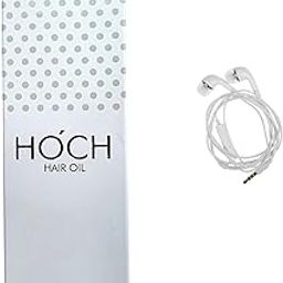 hoch hair oil for all hair types daily using 200 ml pack of 1 free earphone-28