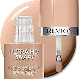 Revlon Ultra HD Snap Nail Colors, Natural Rich Glossy Nail Polish, 100% Vegan Formula, No Base and Top Coat Needed - Driven,8 ml-image-2
