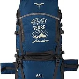 impulse rucksack bags 55 litres travel bag for men tourist bag for travel backpack for hiking trekking Bag for men camping Adventure Calling (Teal)-picture-5