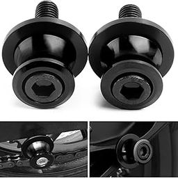 Vagary 2pcs 6mm Aluminum Motorcycle Swingarm Spool Slider Stand Screws for All Bikes-image-0