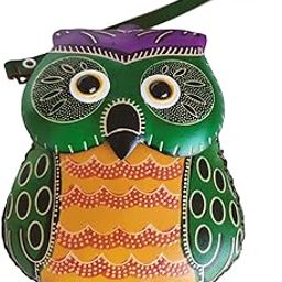 1 Piece Leather Zipper Coin Purse Owl Wallet, Handbag, Wrist Bag, Coin Organizer, Coin Clip, Mini Leather Zipper Organizer for Women, green, Hyy000169a-image-55