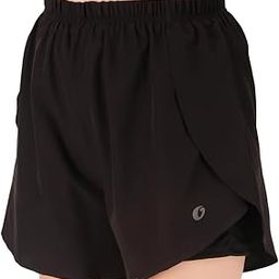 Oysters Women’s 2 in 1 Running Skirt Shorts Quick Dry Gym Athletic Workout Shorts for Women-17