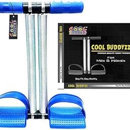 Cool Buddyzz Big Size Tummy Trimmer Double Spring ABS Ab Exerciser (Blue)-0