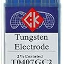 CK T0407GC2 2% Ceriated Tungsten Electrode .040" X 7", 10 pack-image-69