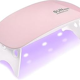 VINTAGER Mini LED Nail Lamp Portable Nail Dryer for Gel Nail and Curing Nail with 2 Timers and USB Charging LED Light Lamp Nail Dryer for Gel Polish (Multicolor)-image-99