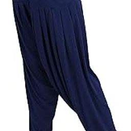 Women's Drawstring Regular Viscose Harem Patiyala/Patiala Pants 33 Colours-picture-22