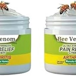 Bee Venom Pain Relief Cream || Bee Venom Joint and Bone Therapy Cream | Ultra Strength Bee Venom Pain Relief Cream (Pack of 2)-image-78