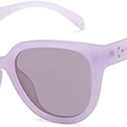 By Lenskart|Pink Full Rim Square|Holiday Edit|Branded Latest And Stylish Sunglasses|Polarization And 100% Uv Protected|Men&Women|Large|Vc S16143 - C7-image-25
