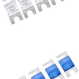 MERISHOPP® 10 Pieces 80A+60A Mini ANL Bolt Fork Fuse Kit Car Audio Circuit Breaker |Motors | Parts & Accessories | Car Electronics |10 Pieces Fuses-picture-12