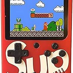 G.FIDEL 400 in 1 Retro Game Box Console Handheld Classical Game PAD Box Can Play On TV, 400 Games Contra, Turtles, Tank, Bomber Man, Aladdin, Etc. Total 400 Games (Random Colour)-picture-8
