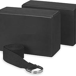 KEYCRAZE Yoga Blocks (2 PC)-High-Density EVA Block to Support Improve Strength Aid Balance and Flexibility-Lightweight Odor Resistant and Moisture-Proof Yoga Belt (EVA)-image-57