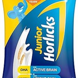 Junior Horlicks Nutrition Drink Vanilla Pouch, 400 gram-19