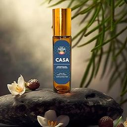 The Perfume Veda Luxury CASA Attar with Golden Saffron and Spiced Cardamom for Men and Women, Non-Alcoholic, Roll-on, Long Lasting Fragrance | 10ML Pack.-image-6
