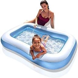 VWretails Swimming Pool for Kids 5.5 Feet Swimming Pool for Kids 1 to 5 Years Bathing Tub (Blue)-image-4