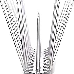 Evafly Balcony Spike for Birds|Pack of 7 Strong Polycarbonate Uv Treated Unbreakable Spikes| Uses at AC Cabinate Windows Railing- White (12x8 inch)-22