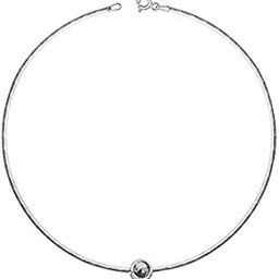 925 Pure Sterling Silver 1 Moving Ball Threaded Snake Pattern Anklet Silver for Women (Silver)-image-18