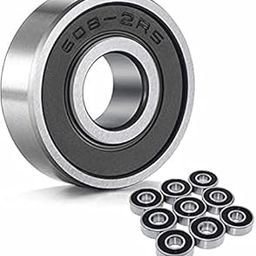 zubsha enterprises 6082RS 8x22x7mm Ball Bearings, 3D Printer or Robotics or DIY Projects (Pack of 10)-19
