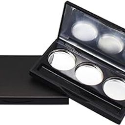 LOOM TREE 2x 3 Grids Empty Eyeshadow Box Cosmetics Storage Box DIY Women Girls | Makeup Bags & Cases-1