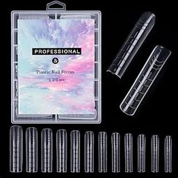 Havilah 2 Boxes Nail Crystal Rapid Light Therapy Extension Nail Model, Model: 120 PCS 13-image-53