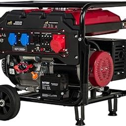 XP XTREAM POWER XP13000 Gasoline Generator 9 KW 230v 400v/50Hz Generator Self Start Model & Wheels Portable Power Solution for Home Commercial Site (Wheels, Handles & Tools Kit Included)-28
