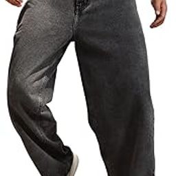Men Washed Cotton Loose Fit Mid- Rise Jeans 13-image-15