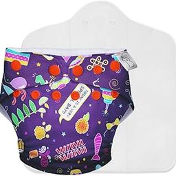 SuperBottoms NEW UNO Freesize Cloth Diaper | Cloth diaper for babies 3M to 3Y | Washable & Reusable cloth diaper | Comes with cloth diaper insert | 1 Diaper and 1 Organic cotton Soaker-image-81