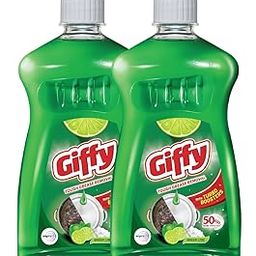 Giffy Green Lime & Active Salt Concentrated Dish Wash Gel, 500ml (Pack of 2)-picture-23