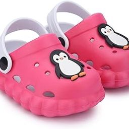 Naughty Angel First Walking Shoes for Baby Girls, Kids Clogs Slippers for Beach, Pool, Yard, Garden, Camping, Travel-image-8