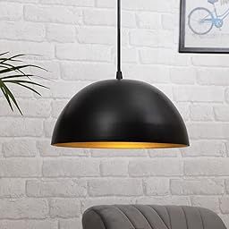 Homesake® Metallic Black Home Decor Items Hanging Pendant Light Ceiling Decorative Vintage Chandelier Jhumar Lighting for Home Living Room, Home, Bedroom Pack of 1-10 Inch-image-33
