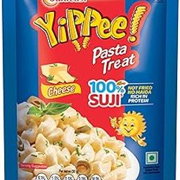 Sunfeast YiPPee! Pasta Treat | Cheese | Soft & Cheesy Pasta | Instant Pasta Made with Suji/ Rava 65g/70g-image-58
