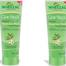 Glow Bright neem face wash (wheezal) | 60ml X 2 | S&S-14