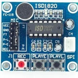 Generic ISD1820 Imported Sound or Voice Board Recorder and Playback Module on Board Microphone-1