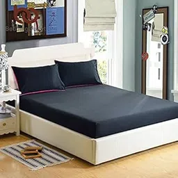 DREAM CARE Waterproof Mattress Cover, 72X72X6, Grey, Polycotton-image-38