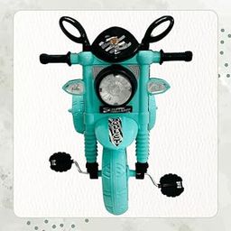 Smiley Toys Turbo Bike Pedal Tricycle for Kids | Musical Horn & Lights | Age 2-6 Years, Carrying Capacity 30kgs, with Big Eva Wheels-image-24