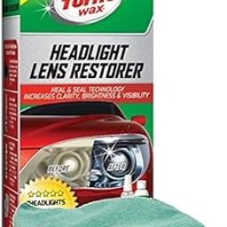 Turtle Wax Headlight Lens Restorer Bundled with a Microfiber Cloth (2 Items)-image-51