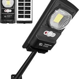 Epyz Solar Light Outdoor Waterproof 54 Bright White LEDs Light,1 Lighting Modes Wired Security Solar Powered Lights for Outside Yard [ White Light, Pack of 1 ]-image-28