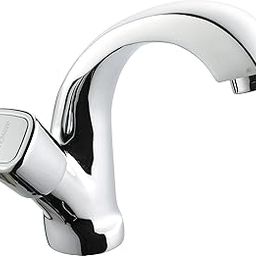 Hindware F740012CP Dove Swan Neck Tap with Left Hand Operating Knob, Brass with Chrome Finish-image-67
