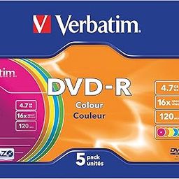 DVD-R, General, 16X, 4.7GB"Colour,5 Pack-picture-24