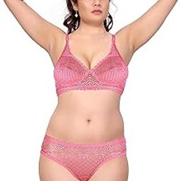 Bra Panty Set for Women | Beautiful Combo of Lingerie Set | Bridal Bralette | Bikini Set | Honeymoon | Dating | Women's Wedding Panty Bra Set Lingerie & Honeymoon-picture-2
