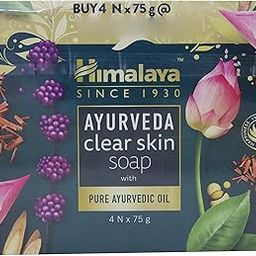 Himalaya Ayurveda Clear Skin Soap, 75g (Pack of 4)-26