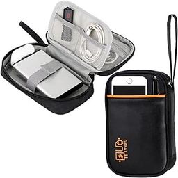STARFLYER Electronics Accessories Organizer Bag, Travel Cable Organiser Bag, Universal Carry Travel Gadget Bag for USB Cable Drive, SD Card, Charger Hard Disk- (Bag Small)-image-86